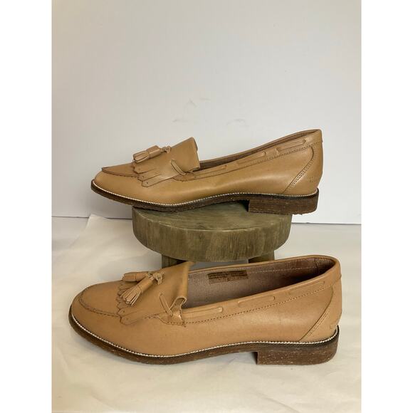 Seychelles New tan Leather Loafer 8 - Picture 5 of 7